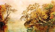 Jasper Cropsey Seclusion oil painting artist